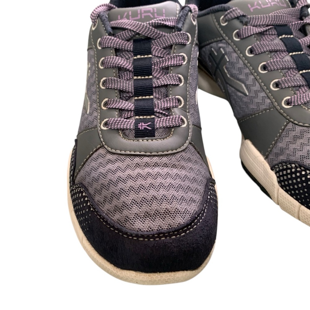 Kuru Quantum Gray Purple (pewter/night sky) Womens Sneakers - Picture 2 of 12